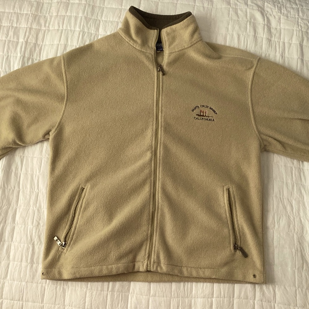 California Tan Fleece Jacket